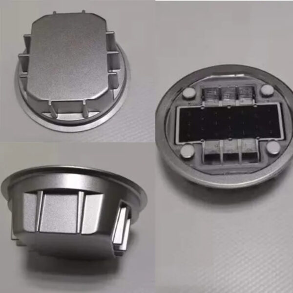 135mm Aluminum Embedded Solar Underground Road Stud - Image 2
