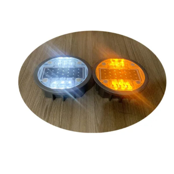 135mm Aluminum Embedded Solar Underground Road Stud - Image 3