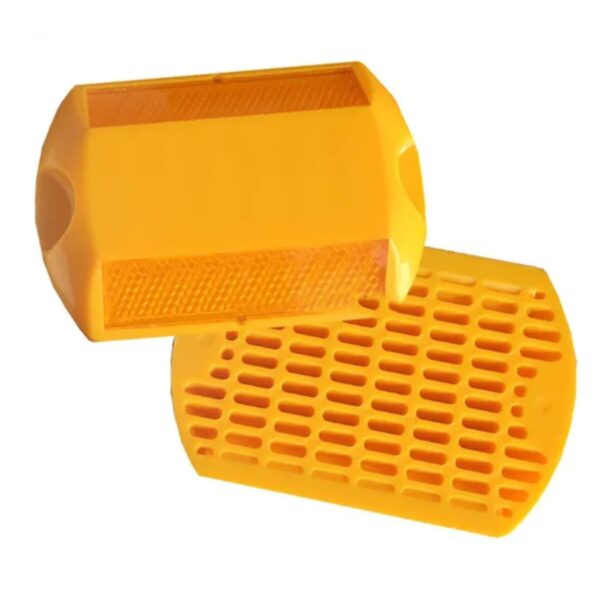High Quality Reflective Yellow Cat Eye Stud Plastic Road Stud - Image 2