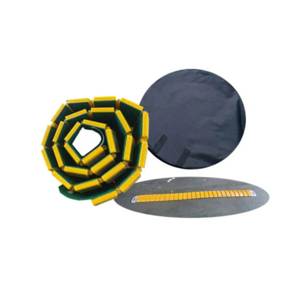 Reliable Plastic 3000x220x40mm Portable Yellow Speed Bump - Image 2