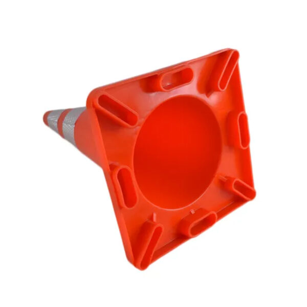 Best 70cm Orange Cone Flexible PVC Reflective Traffic Cone - Image 5