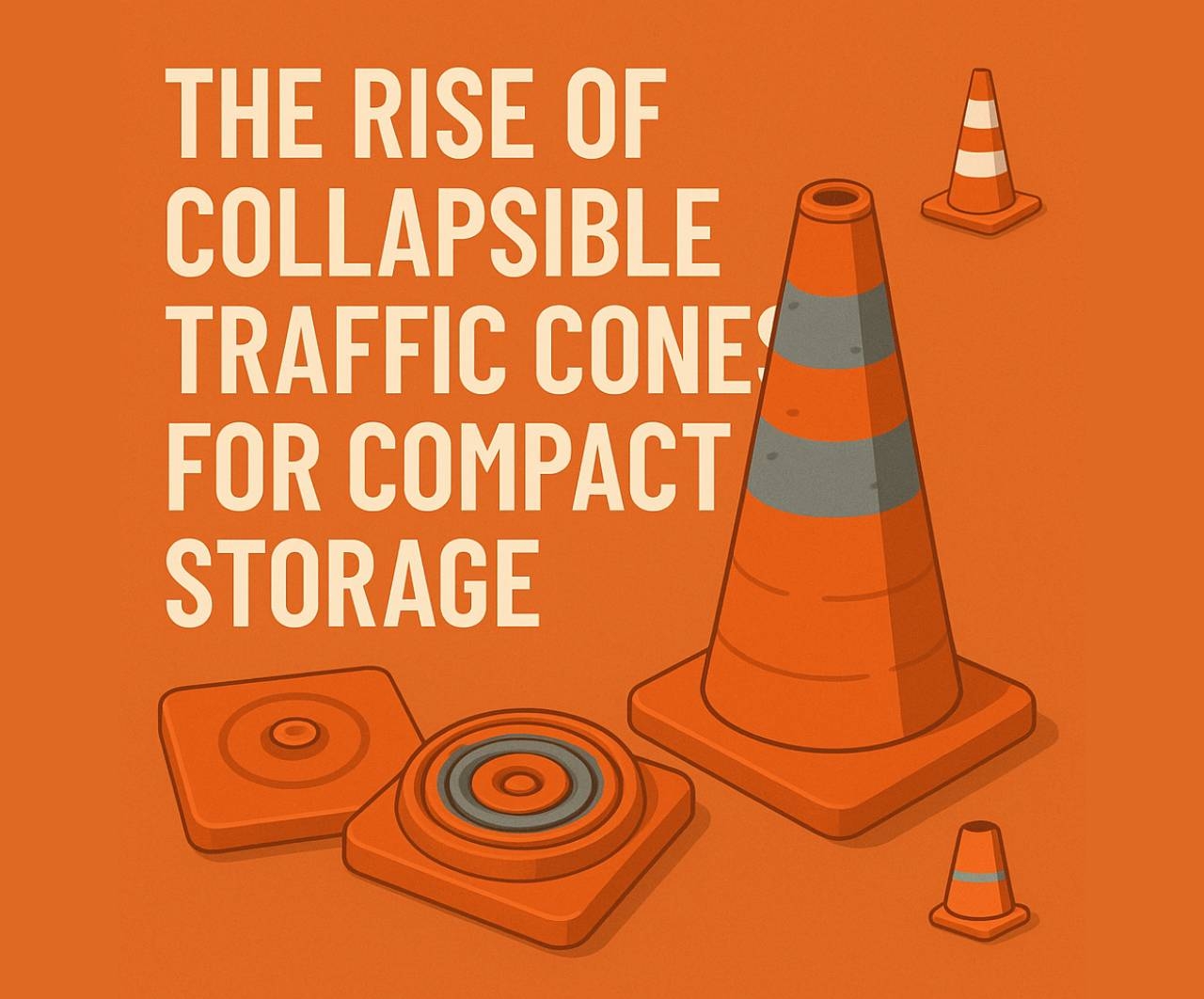 Collapsible Traffic Cones