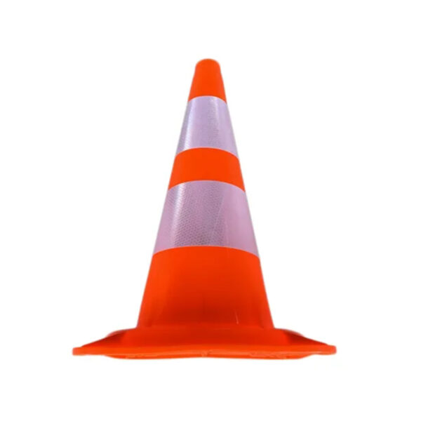 Reliable High Quality 47cm Orange Cone PVC Traffic Cone - Image 2