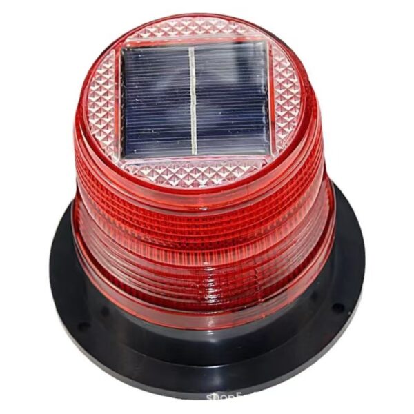 Road Construction ABS Warning Light Solar LED Traffic Light - Image 2