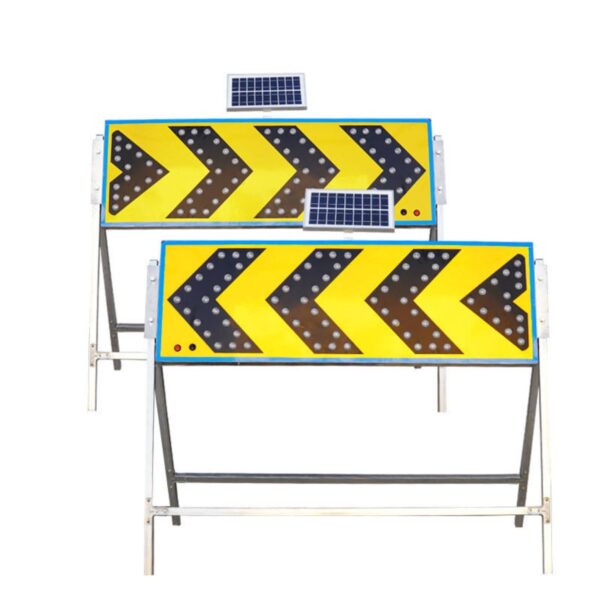 Aluminium Traffic Sign Reflective Two Way Arrow Board Sign - Image 7