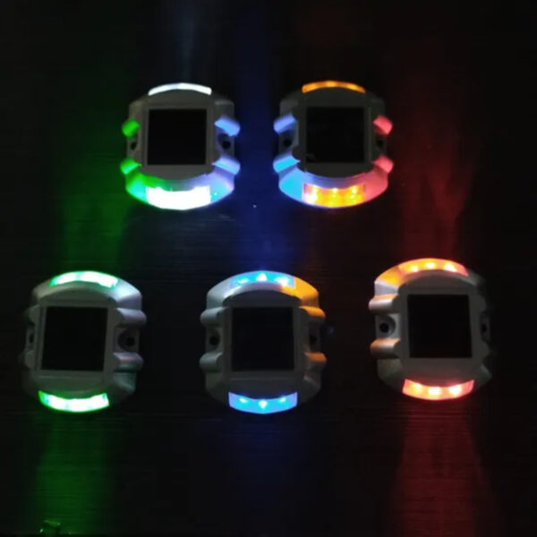 Solar Deck Dock LED Stud Outdoor Pavement Marker Light - Image 2