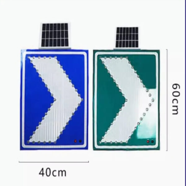 Solar Led Illuminated Sign High Brightness Led Signal Sign - Image 2
