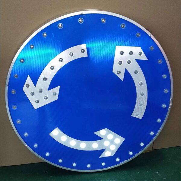 Solar Led Illuminated Sign High Brightness Led Signal Sign - Image 5