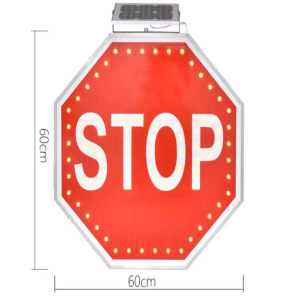 Led Traffic Signs Slow Down Speed Sign for Road Safety - Image 2