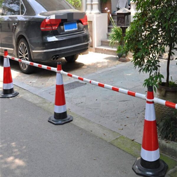 PVC Rubber Base Highway Construction Parking Road Cone - Image 3