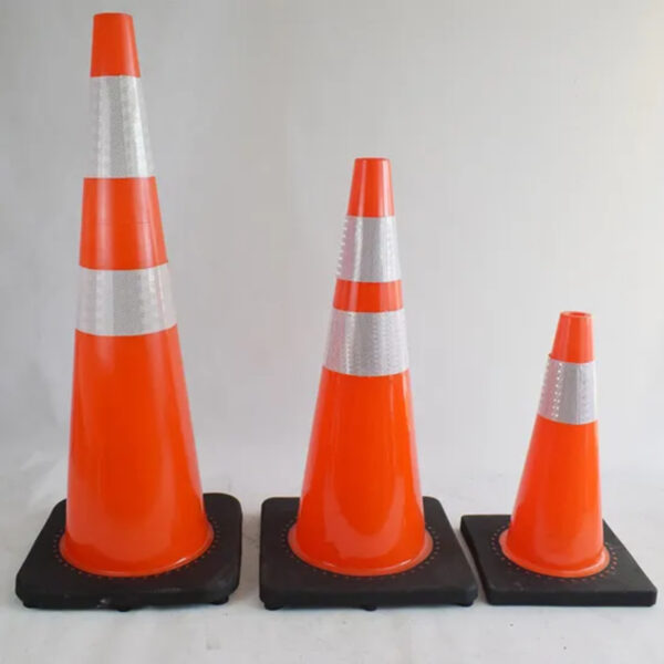 Reliable High Quality 70cm Custom PVC Traffic Cone - Image 2