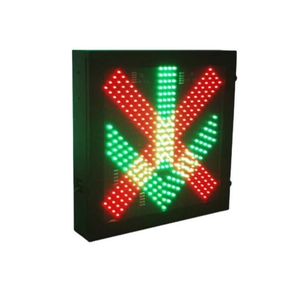 Traffic 200mm Red Cross Light with High Road Safety - Image 2