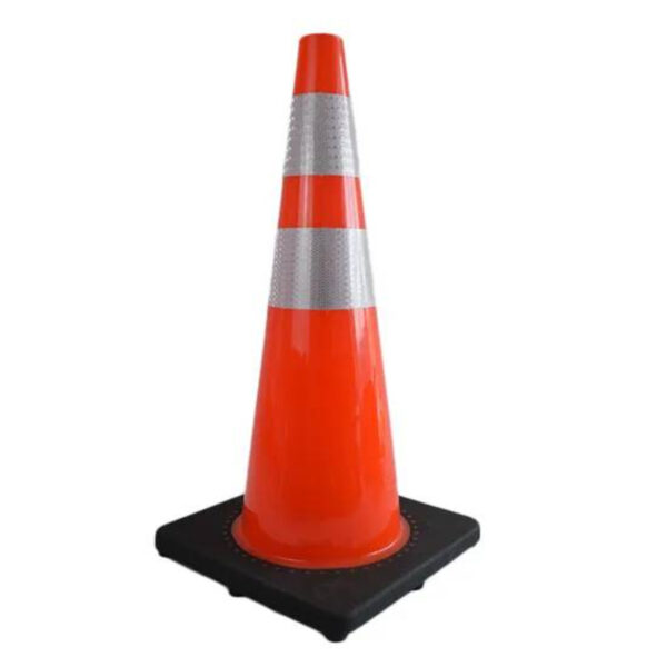 High Quality Reflective Soft PVC 28 Inch Traffic Cone - Image 3