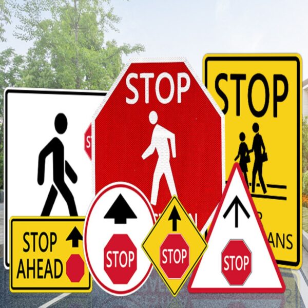 Reflective Signs Slow Down Warning Sign for Road Safety - Image 2