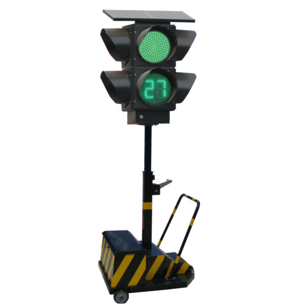 Solar Portable Traffic Light Wireless LED Arrow Signal Light - Image 2