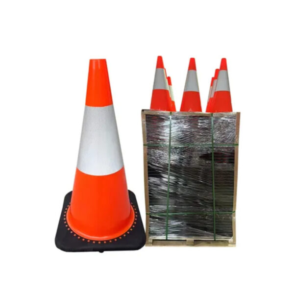 High Quality 70cm PVC Flexible Cone Traffic Safety Cone - Image 3