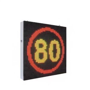 Traffic Speed Limit Sign