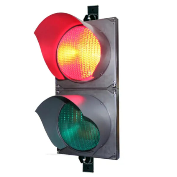 Two Colors Traffic Light 200mm LED High Flux Traffic Light - Image 3