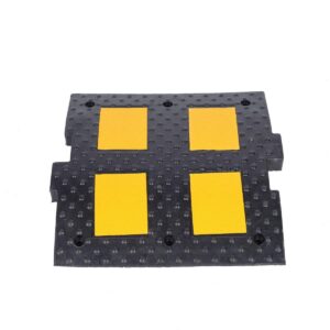 Yellow Black Speed Bump