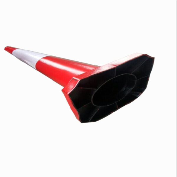 Customized 100cm Road Cone Rubber Traffic Safety Cone - Image 3