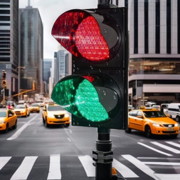 Hot Sale 200mm Traffic Light Road Safety Signal Light - Image 2