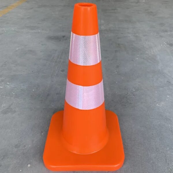High Quality 50cm PVC Cones Traffic Cone for Road Safety - Image 2