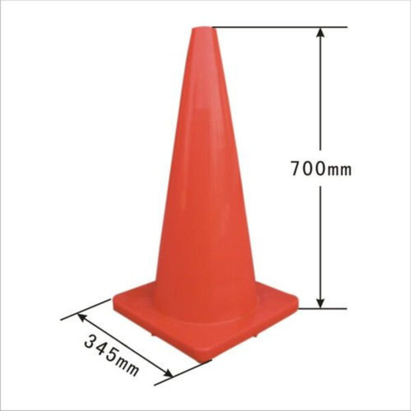 Top Sale 900mm Orange Cone Reflective PVC Traffic Cone - Image 3