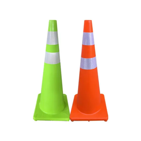High Quality 90cm Orange Cone PVC Traffic Safety Cone - Image 2