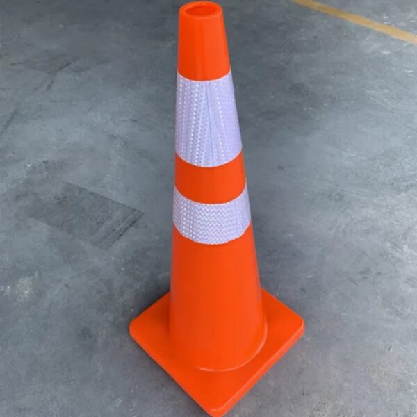 High Quality 90cm Orange Cone PVC Traffic Safety Cone - Image 4