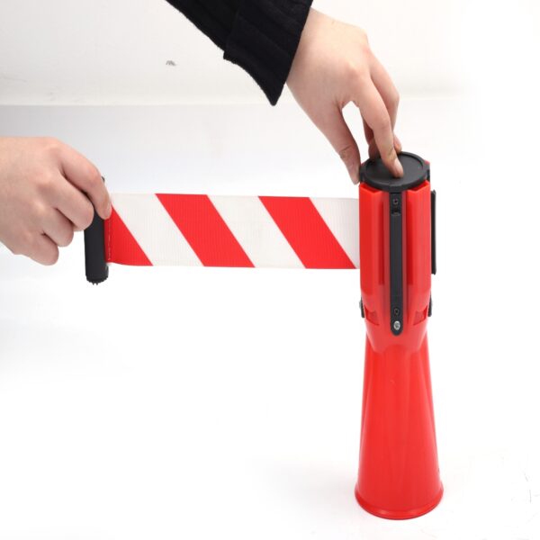 Reliable ABS Traffic Cone Retractor Cone for Road Safety - Image 2