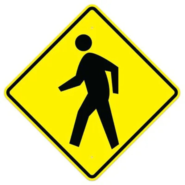 Aluminium High Visibility Safety Warning Board Road Sign - Image 2