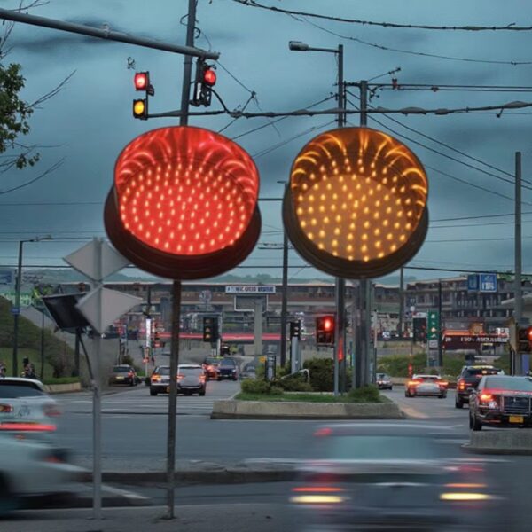 300mm Led Amber Traffic Light Traffic Signal Module Light - Image 6