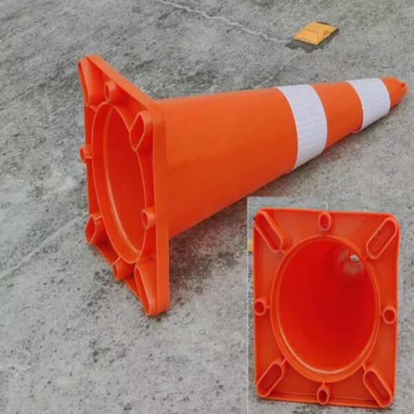 High Quality 36 Inches Flexible PVC Traffic Cone with Loop - Image 2