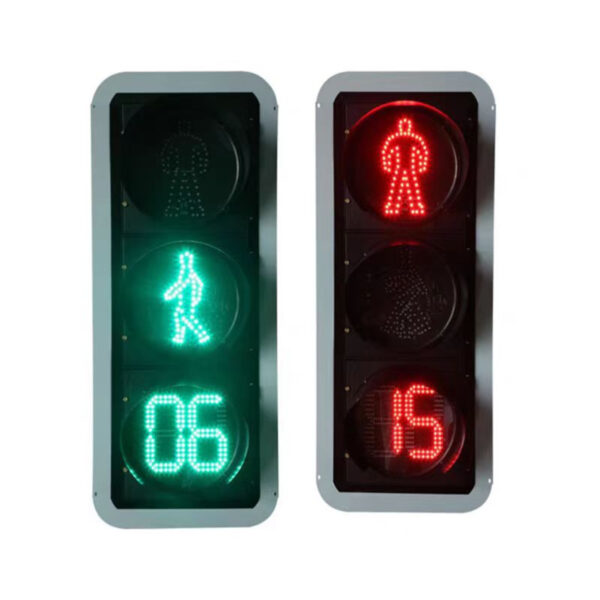 Led Dynamic Humanoid Traffic Signal Light for Road Safety - Image 3