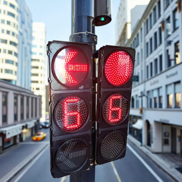 LED 300mm Traffic Light 3 Colors Arrow Direction Light - Image 2