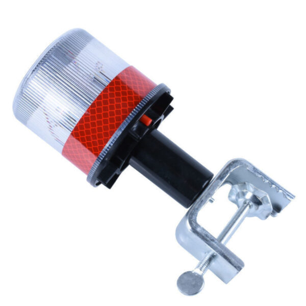 LED Solar Warning Light Road Construction Traffic Light - Image 3