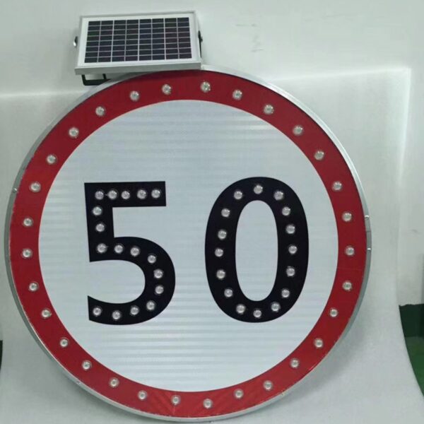 Reliable Led Speed Limit Sign Road Safety Warning Signs - Image 3