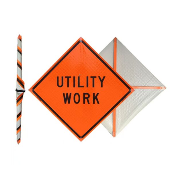 Wholesale Reflective Traffic Sign Movable Construction Sign - Image 2