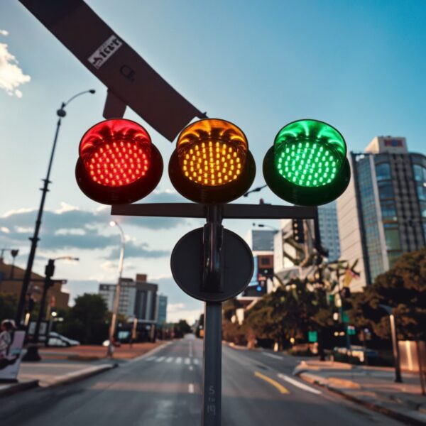 Hot Sale Multicolor Road Light Traffic Safety Signal Light - Image 2