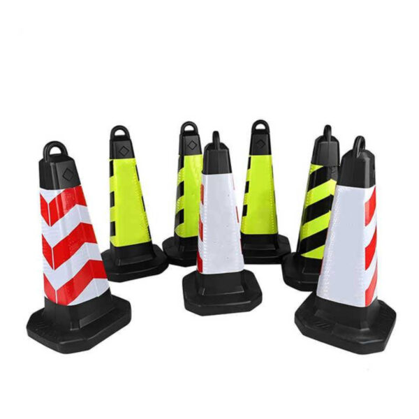 No Parking Cone Reflective Caution Traffic Warning Cone - Image 4