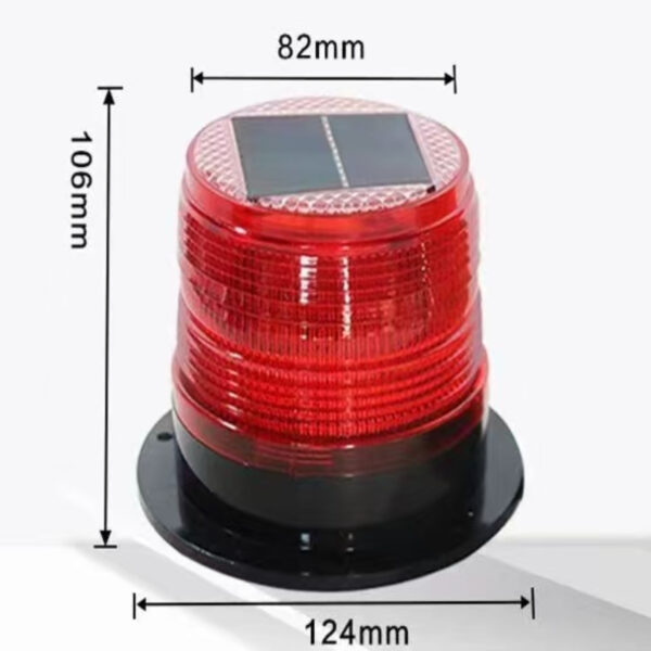LED Traffic Red Warning Light Waterproof Beacon Light - Image 2