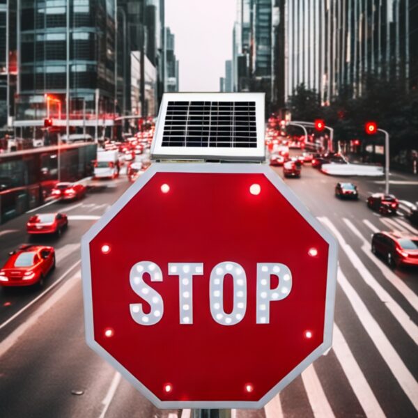 Reliable High Quality Solar Led Circle Arrow Traffic Sign - Image 2