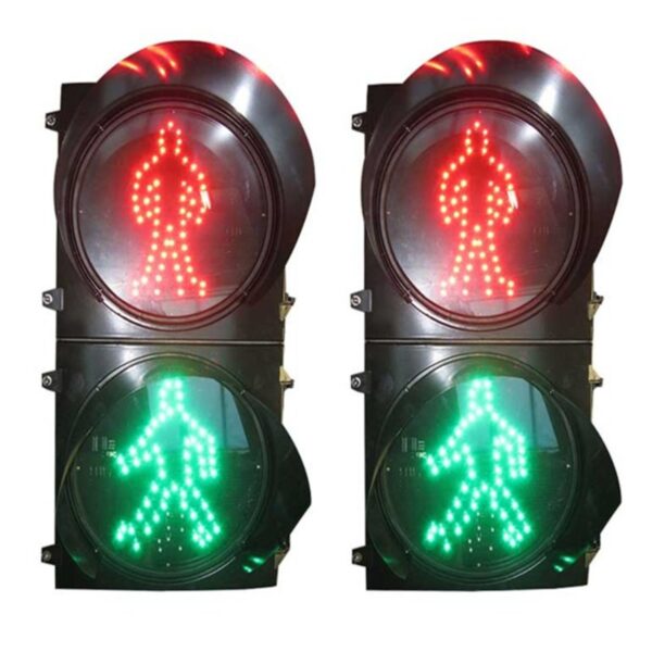 Solar Powered LED Yellow Light Slow Down Flashing Light - Image 4