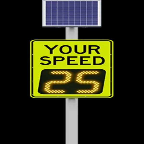Solar Powered LED Traffic Signs Reflective Speed Radar Sign - Image 6