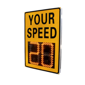 Solar Rader Speed Sign