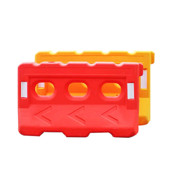 Plastic Three Hole Construction Traffic Safety Barriers - Image 4