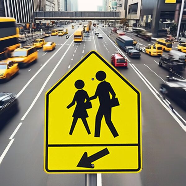 High Quality Traffic Warning Signs for Road Safety - Image 2