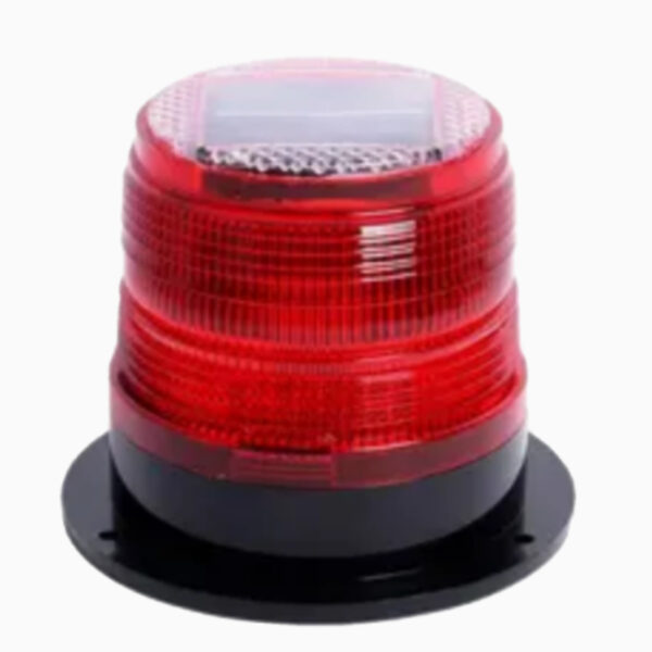 Waterproof Beacon Light Solar Traffic Flashing Warning Light - Image 3