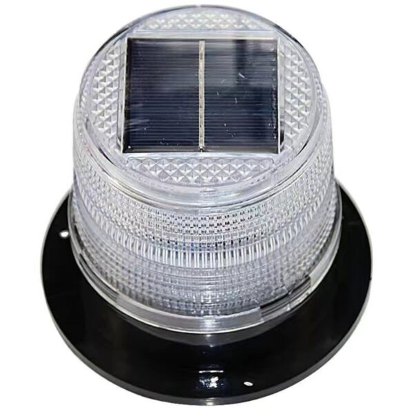 Waterproof Beacon Light Solar Traffic Flashing Warning Light - Image 4