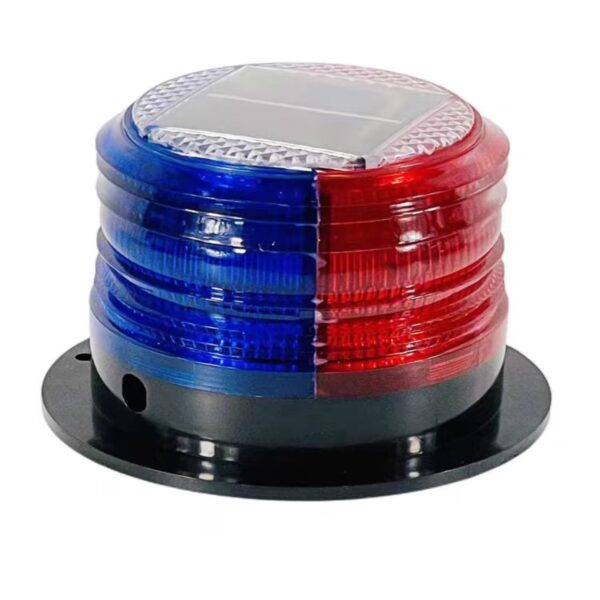 Waterproof Beacon Light Solar Traffic Flashing Warning Light - Image 5
